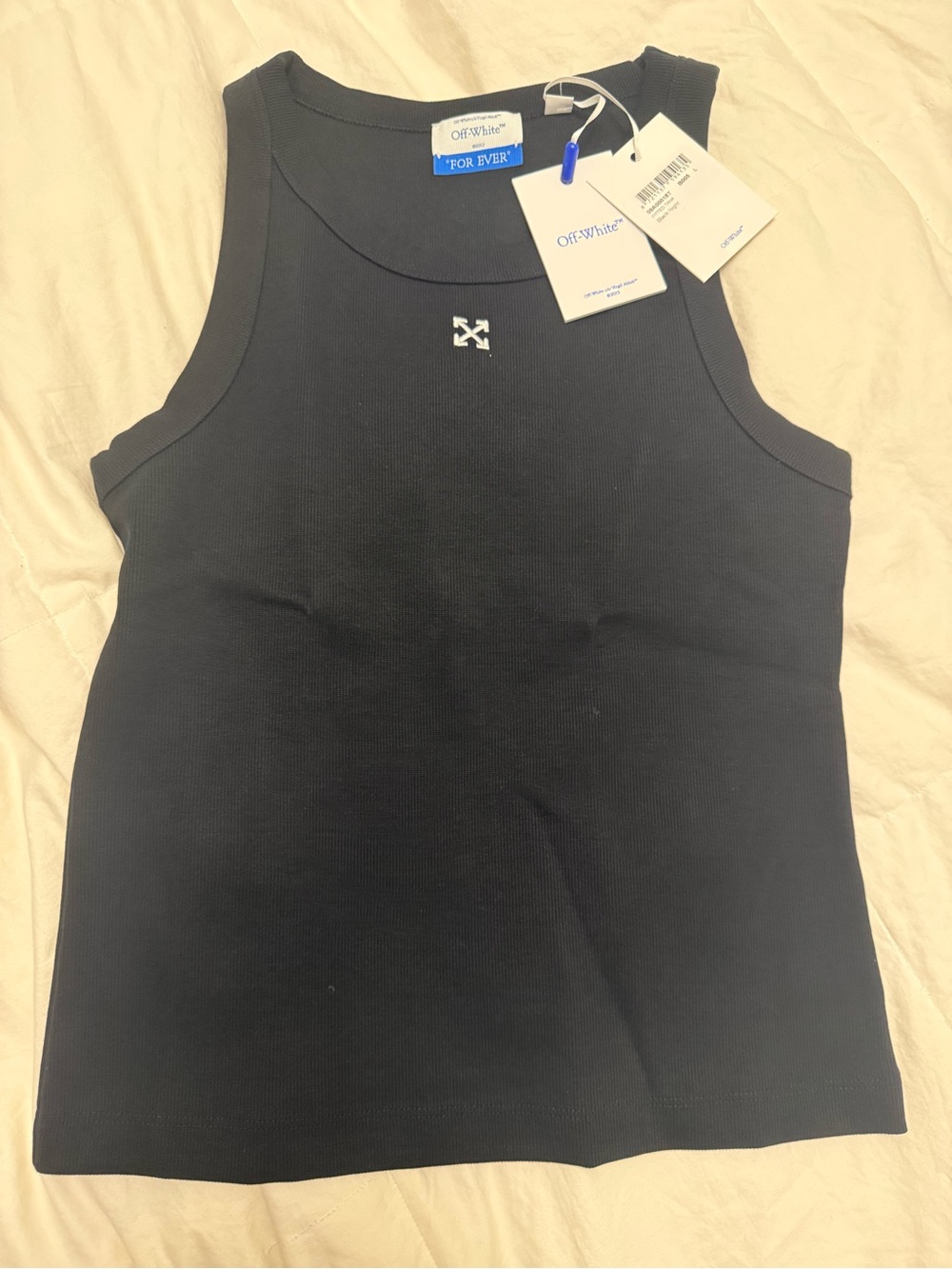 Off-White Black Tank Top